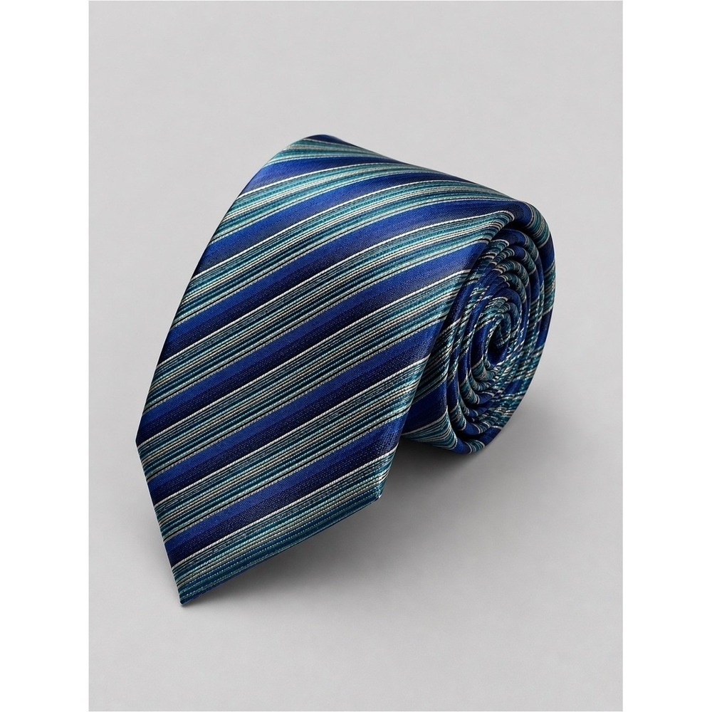 Van Heusen Silk Tie Handmade Quiet Luxury Career Professional Wedding Formal